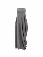 Studded Bustier Maxi Dress