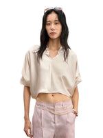 Acetate Satin Blouse