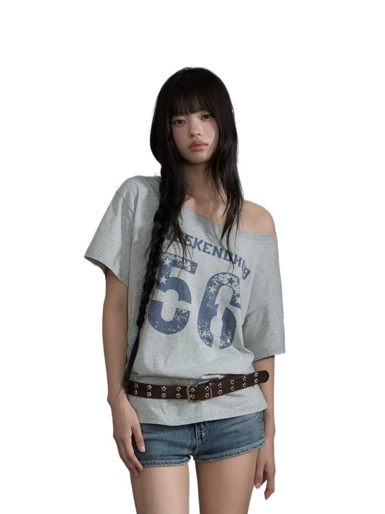 Vintage Off-Shoulder Tee