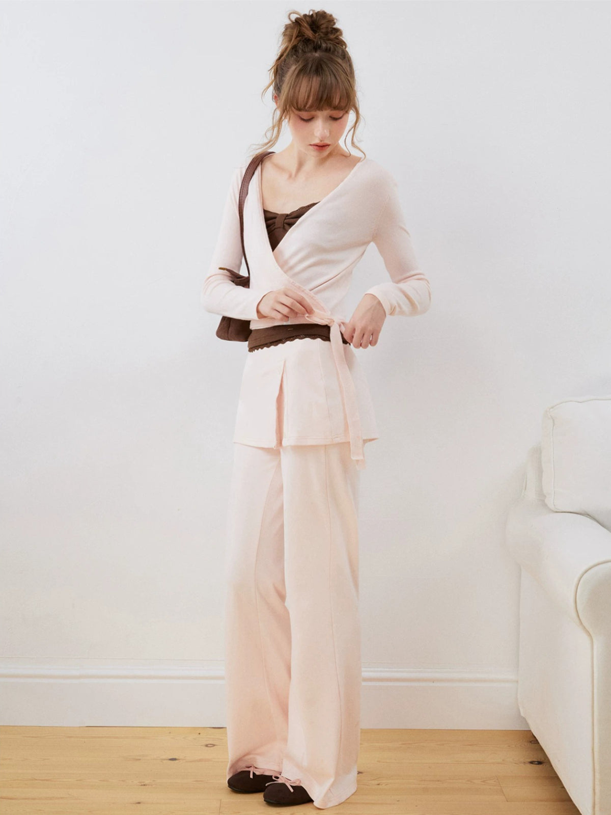 Split Flare Lounge Pants