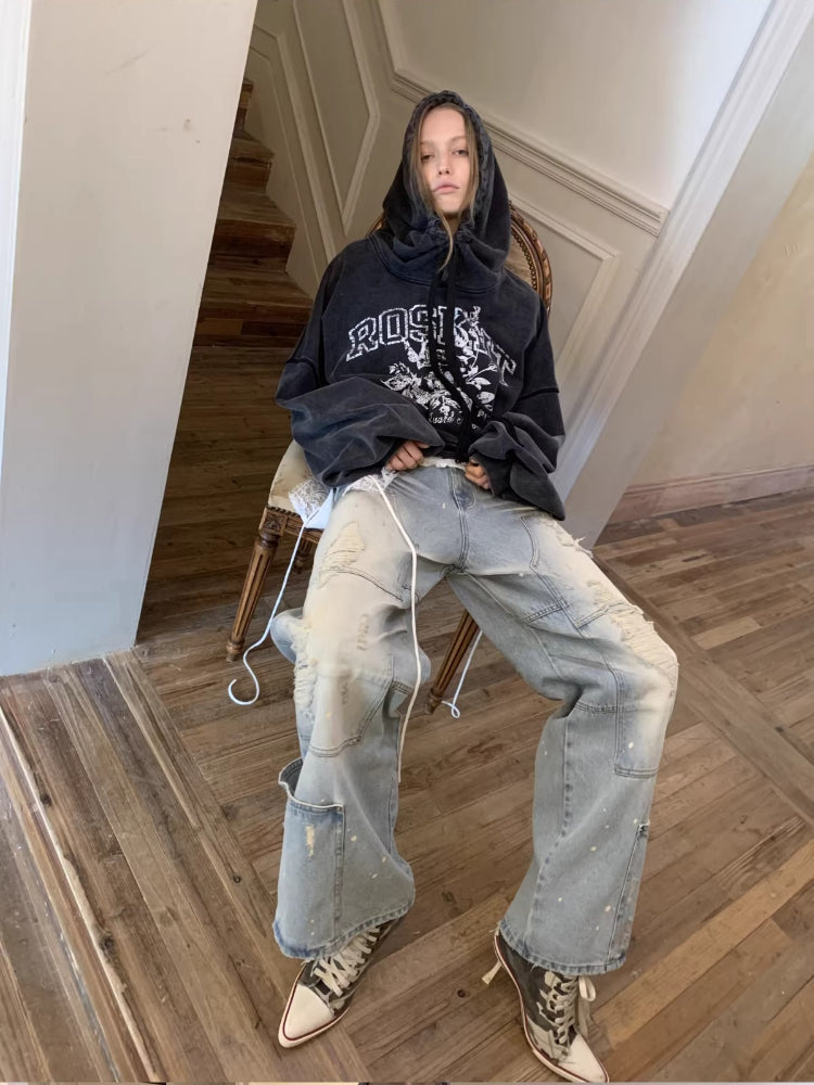 Washed Rose Hoodie