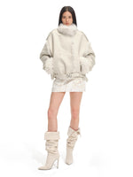 Will Faux Leather Shearling Jacket