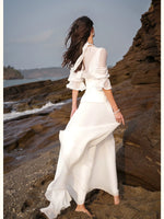 Rope Detail V Neck Shirt Dress