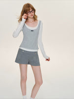 Napoleon Button Low Rise Shorts