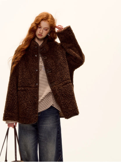 Reversible Suede Shearling Jacket