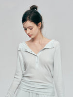 Waffle Knit Hoodie Set