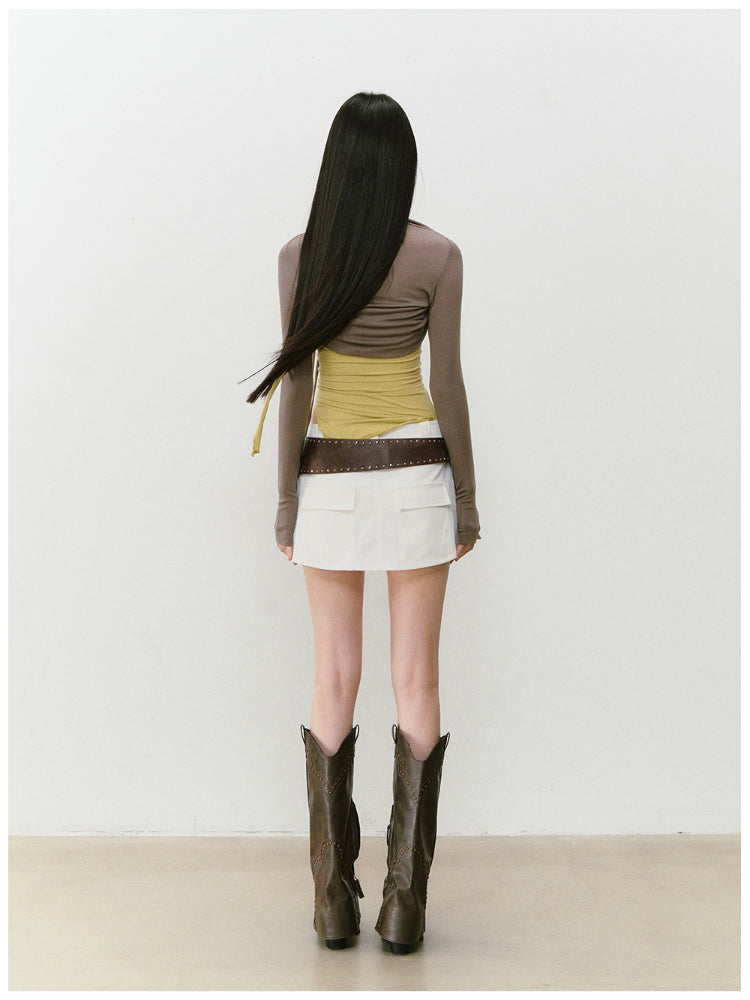 3D Flowers Lyocell Vest Coat