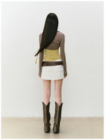 3D Flowers Lyocell Vest