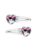Cat &  Dog Heart Hair Clips