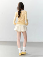 V-neck Layered Slim Tee