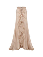 Floral Halter Top Skirt Set