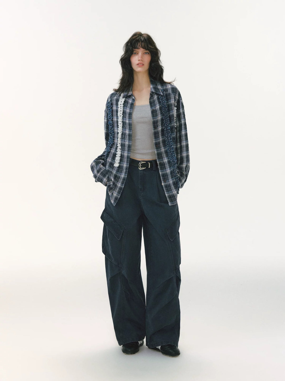 Deconstructed Paratrooper Utility Jeans