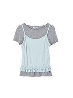 Ruffle Layered Tee Set