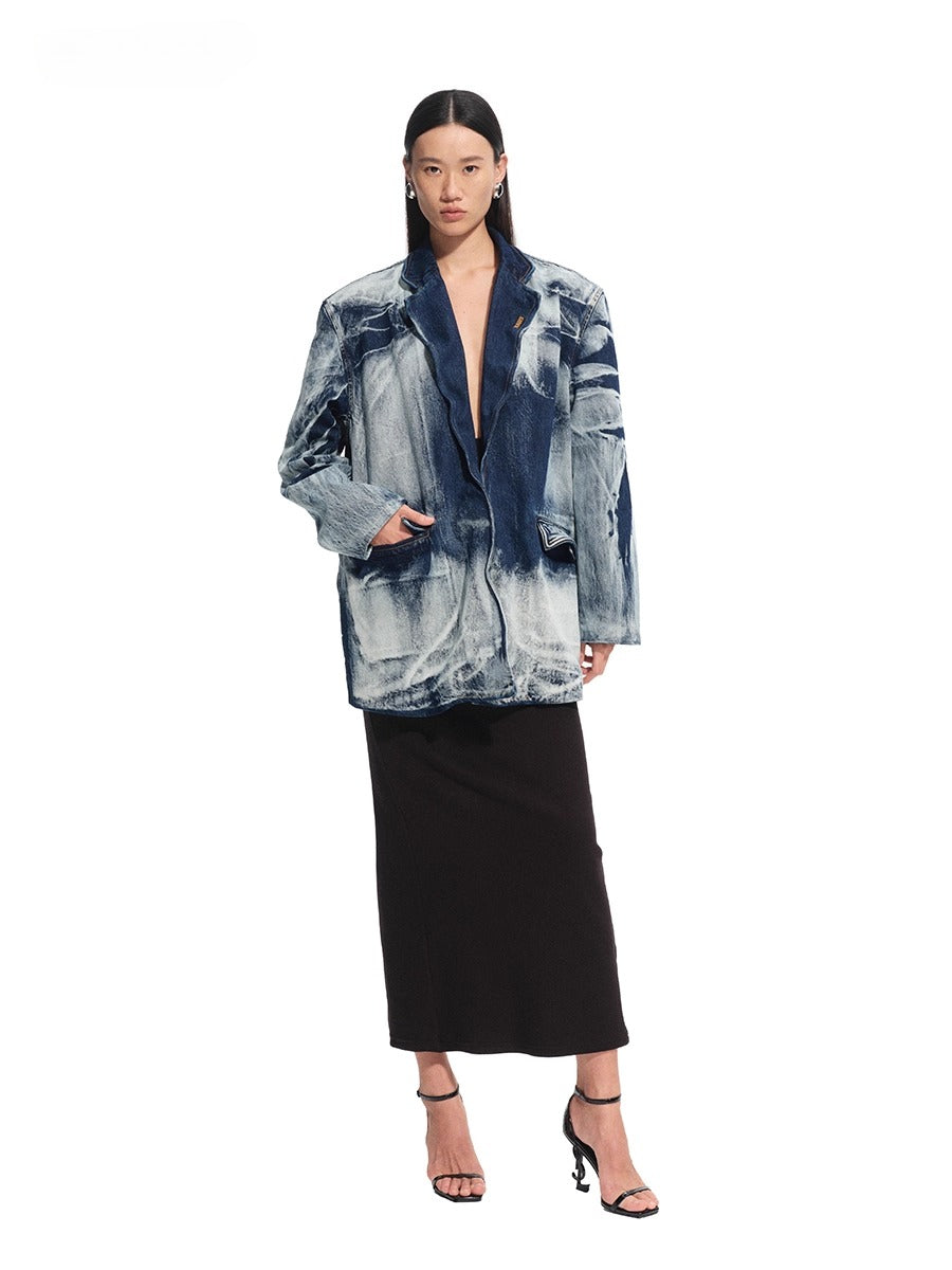 Volcano Oversized Denim Jacket