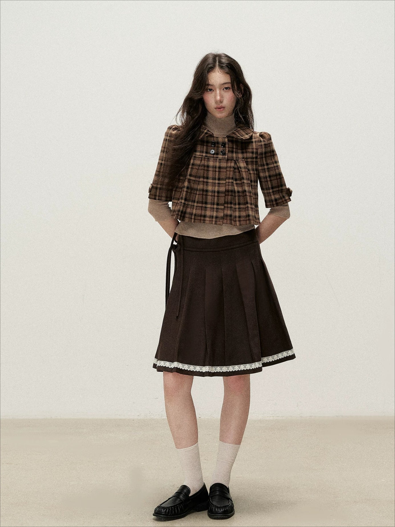 Peter Pan Wool Coat