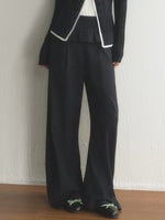 Napoleon Pleated Wide Leg Pants