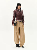 Wide Leg Pleated Lounge Pants