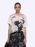 Graphic Open Back T-Shirt