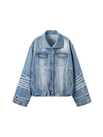 Equestrian Relaxed Denim Jacket
