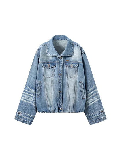 Equestrian Relaxed Denim Jacket