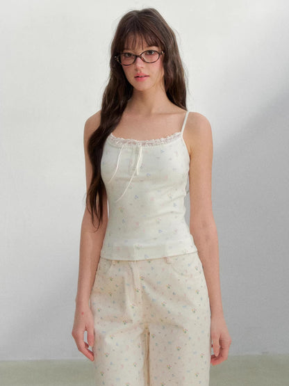 Floral Lace Cami Top