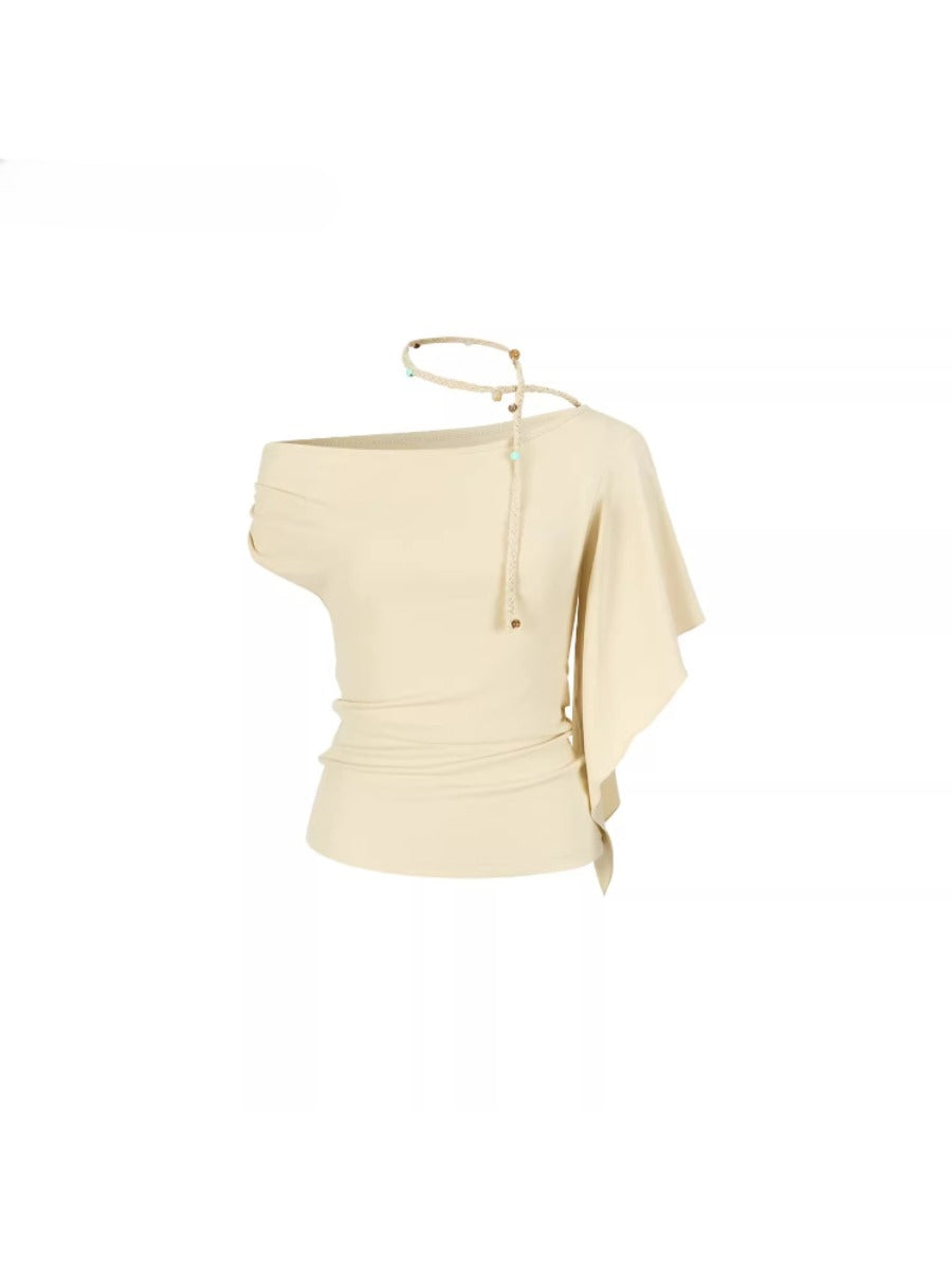 Asymmetric Off-Shoulder Top
