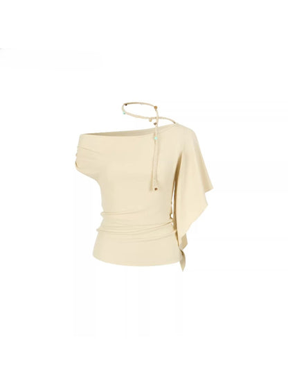 Asymmetric Off-Shoulder Top