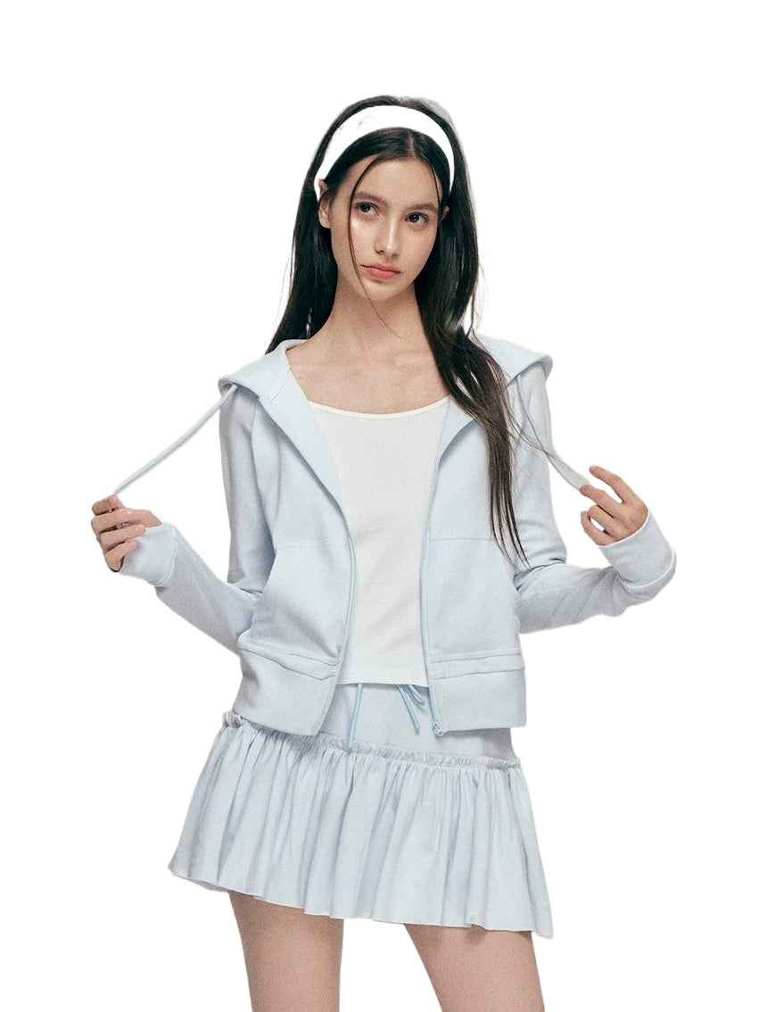 Contrast Hooded Sweatshirt