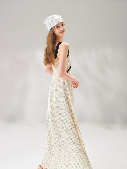 Polka Dot Lace Dress Set
