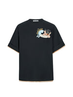 Surfing Doll Cotton T-shirt