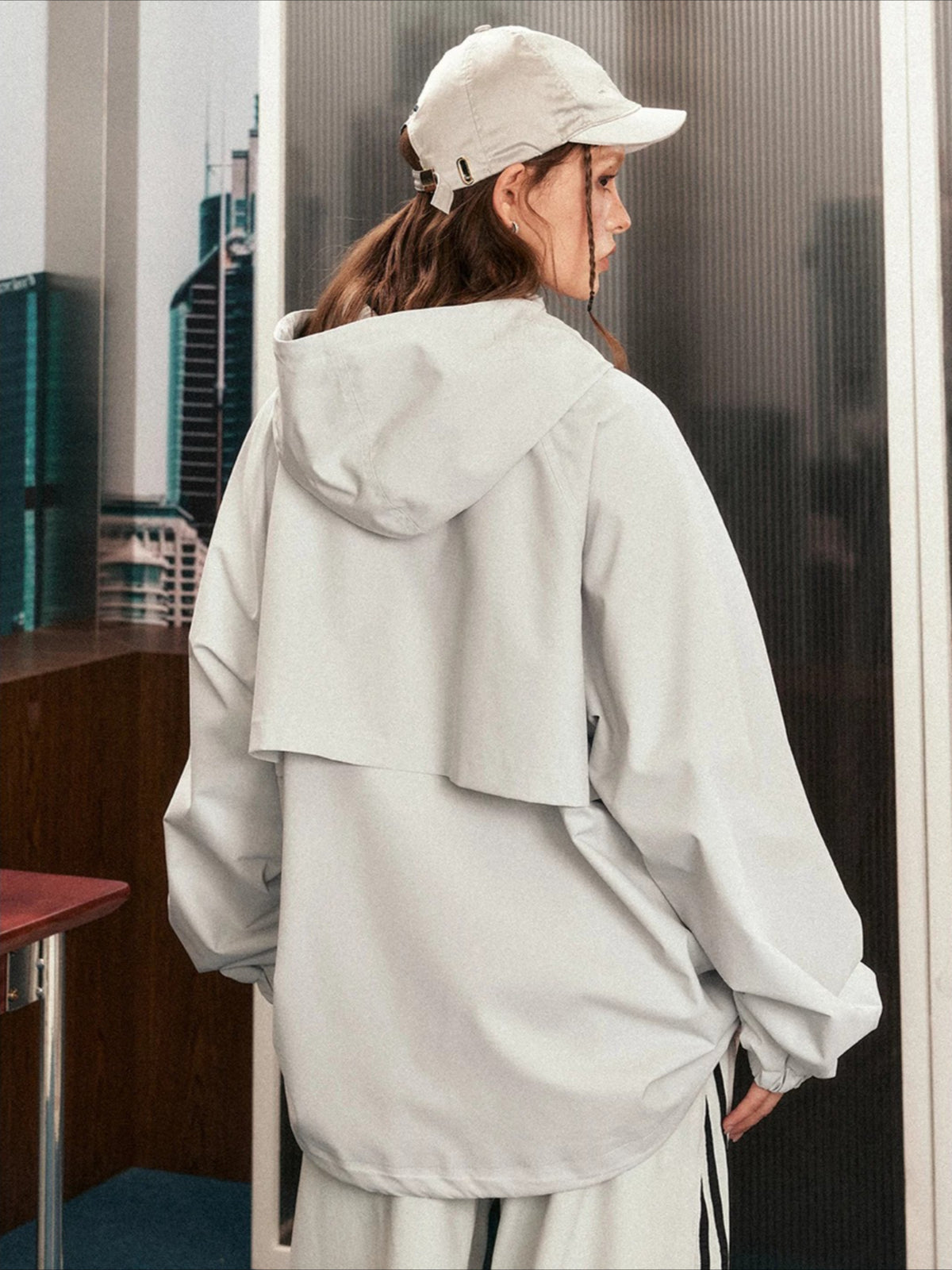 Retro Windbreaker Jacket