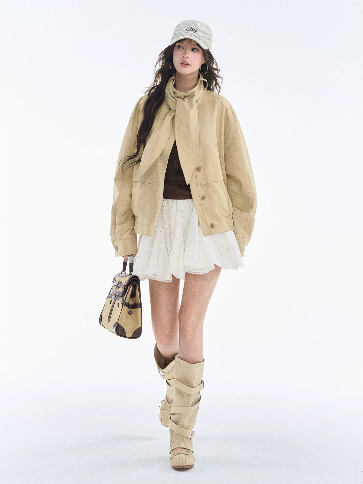 Vintage Detachable Bunny Ear Jacket