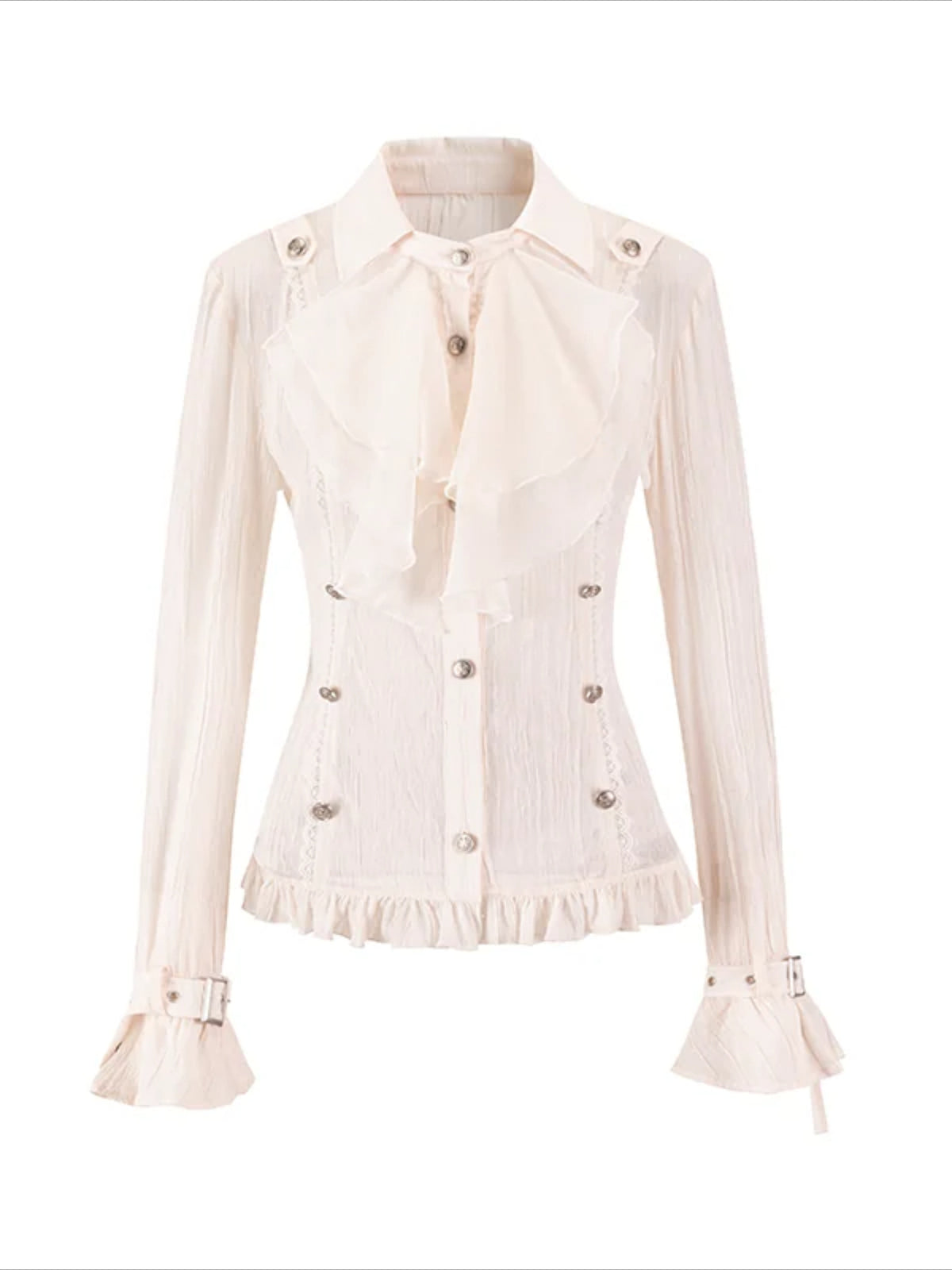 Gothic Ruffle Blouse