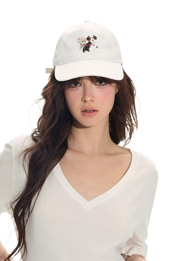 Cute Puppy Baseball Cap
