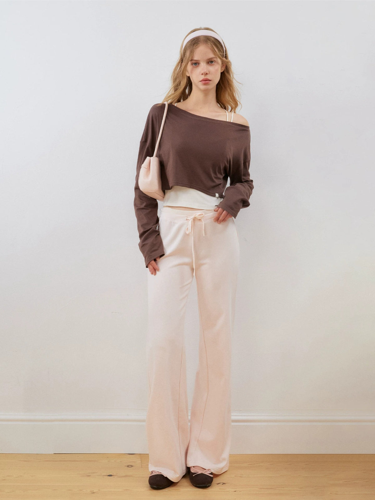 Double Waist Straight Sweatpants