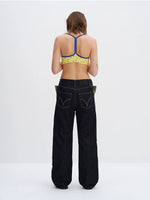 Star Print Sports Bra