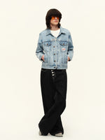 Vintage Washed Denim Jacket