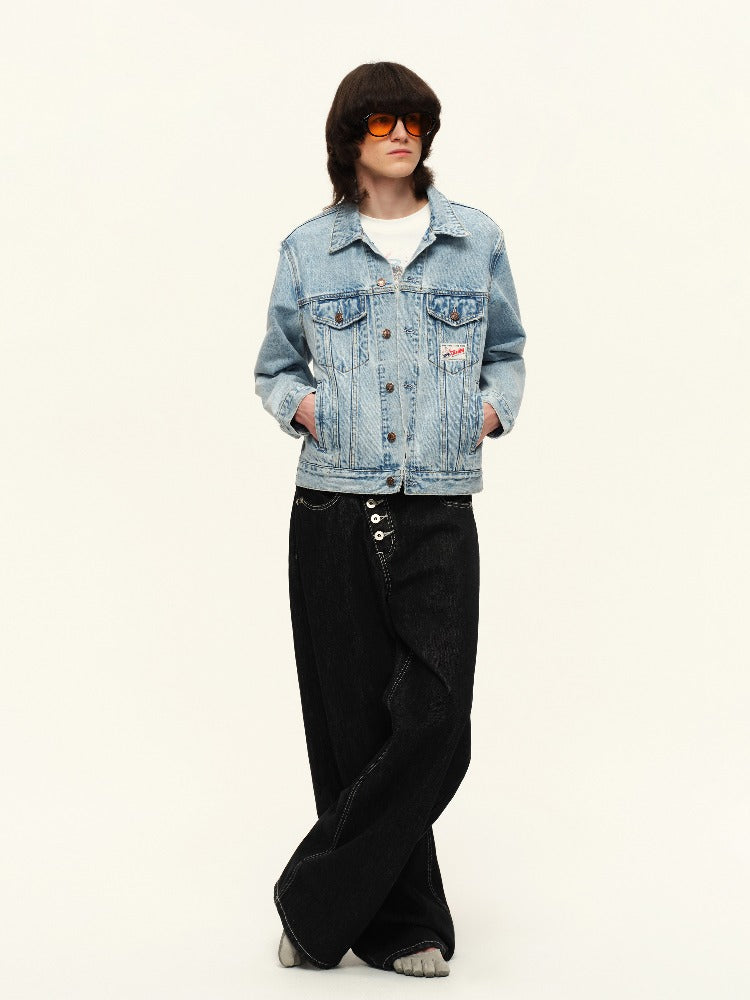 Vintage Washed Denim Jacket
