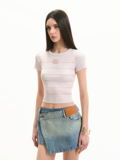 Beili Beads Necklace Blouse