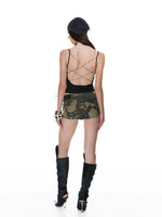 Backless Cross-Strap Cami Top