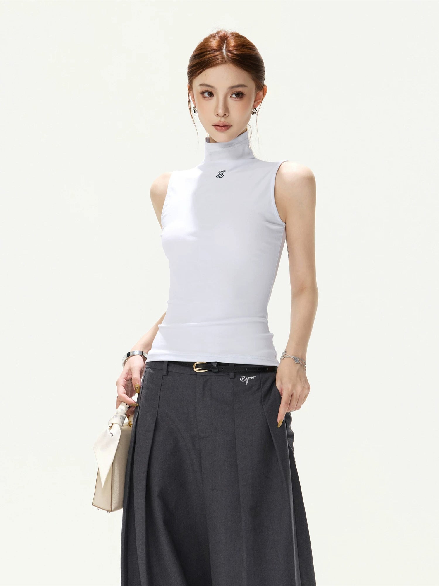 Wide Leg Tailored Pants
