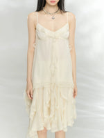 Chiffon Camisole Skirt Set