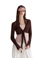 Sun Hooded Cover-up Set