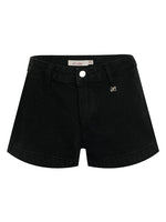 Low Rise Denim Shorts