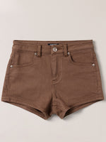 Compass Dancer Denim Flat Shorts Sand