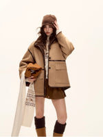 Reversible Suede Shearling Jacket