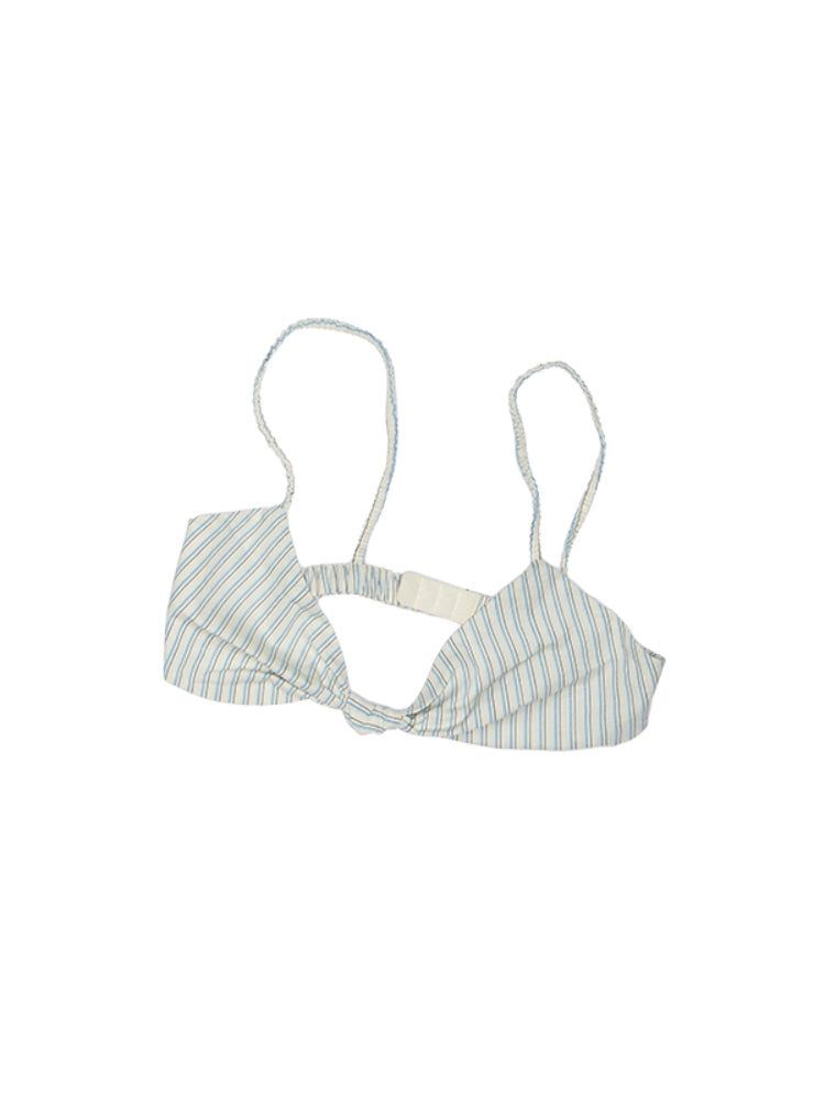 Retro Diagonal Cut Striped Bud Shirt &amp; Cargo Set