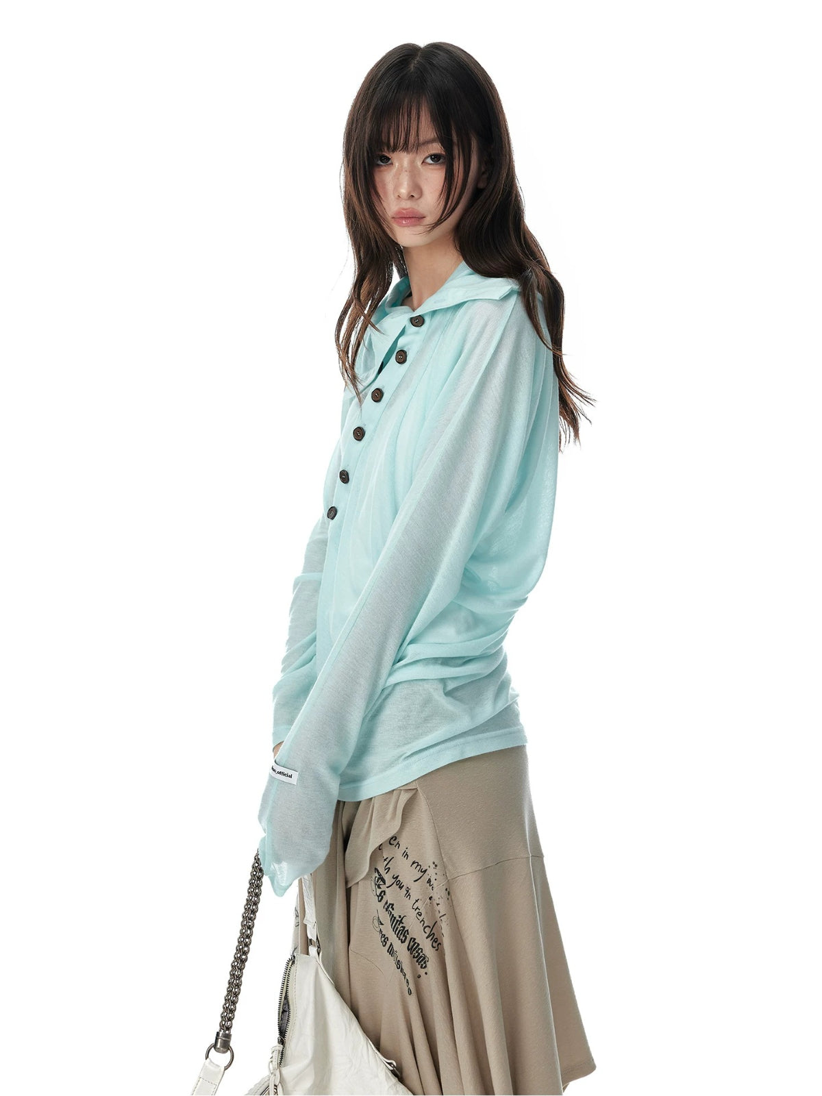Mint Layered Sun Protection Shirt