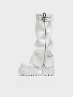 Platform Leg Warmers Boots