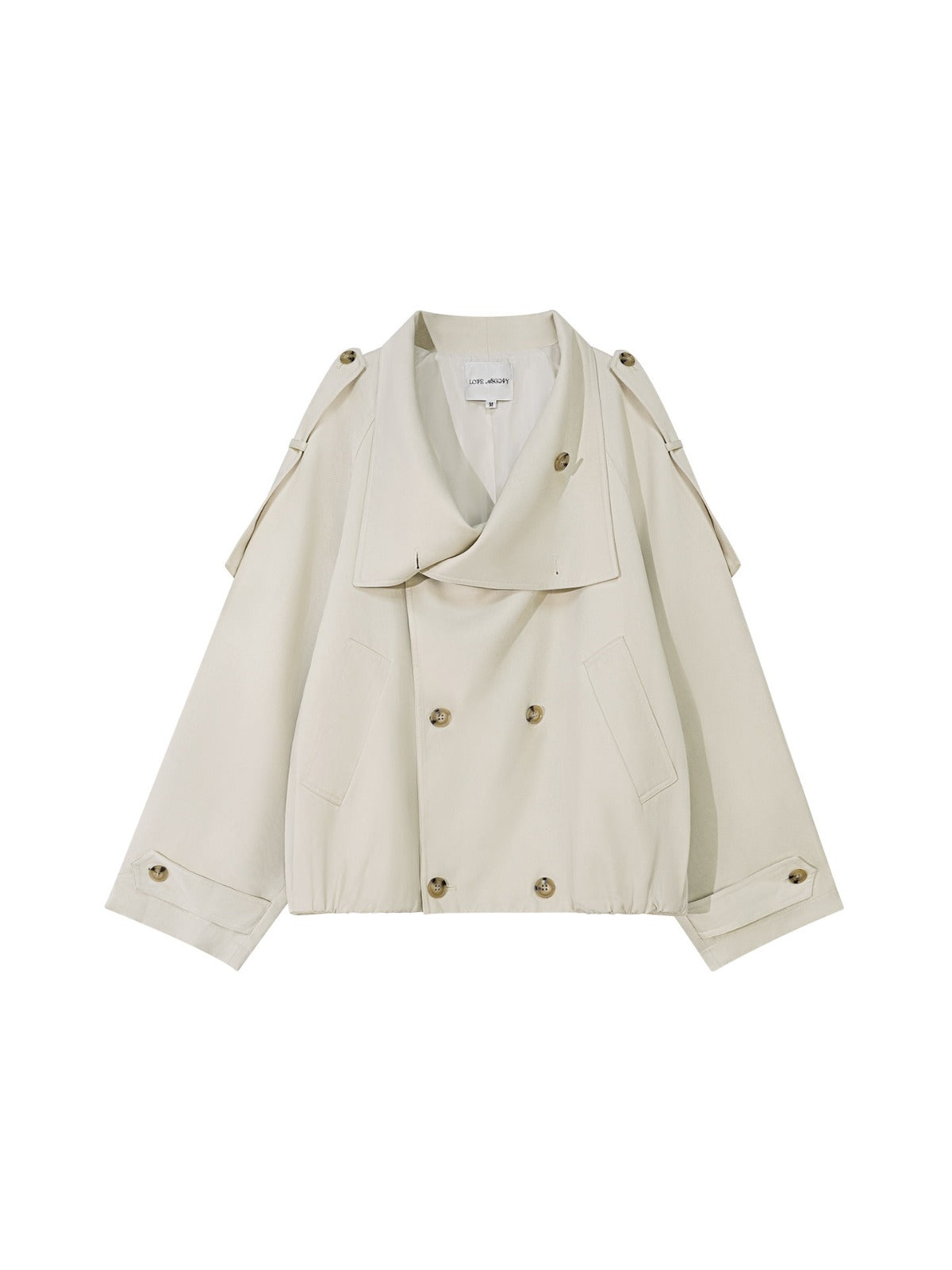 Double Breasted Short Jacket